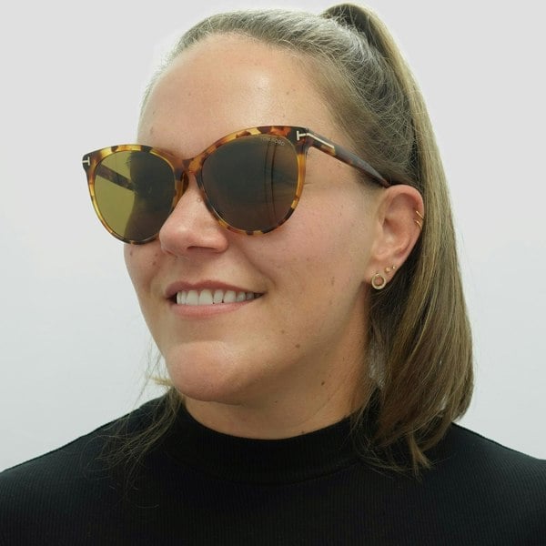 Tom Ford Sunglasses Maxim FT0787 55E Havana Blonde Brown