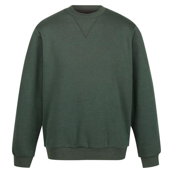 Regatta Professional Mens Crew Neck Sweatshirt - Dark Green - 