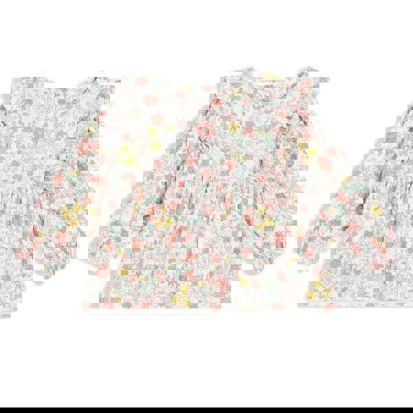 Baby Girls Floral Printed 2pc Set, Multicolour - Minicuddles