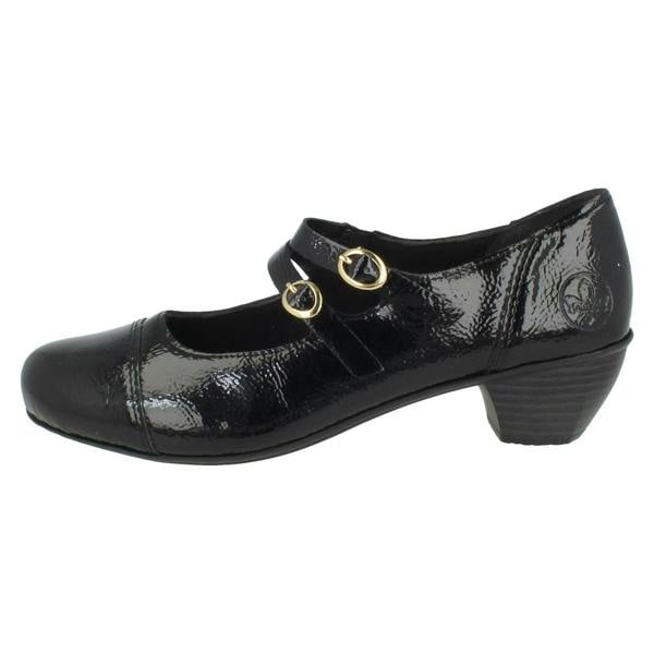 Rieker Ladies Rieker Block Heel Shoes 41758