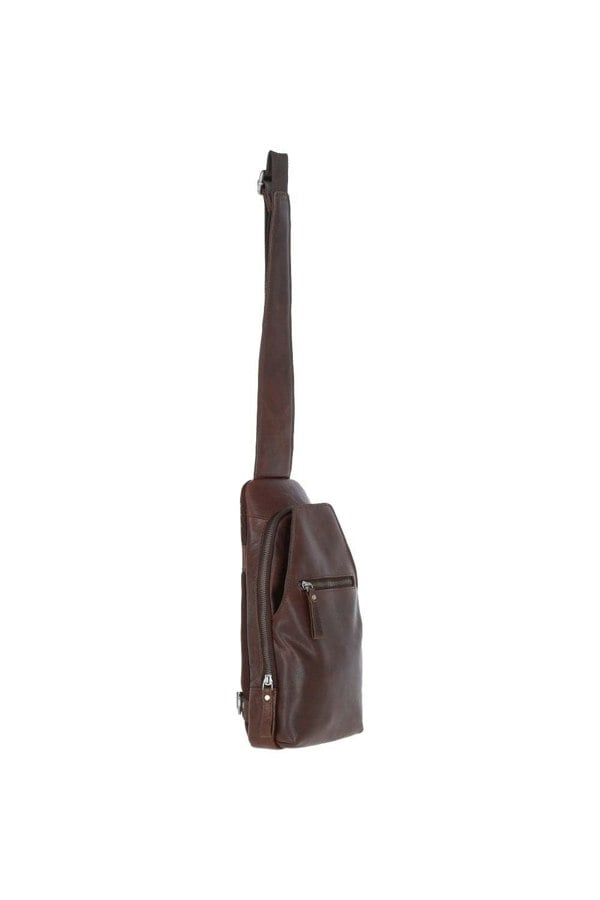 Exquisite Ashwood Leather Sling Bag: F-88