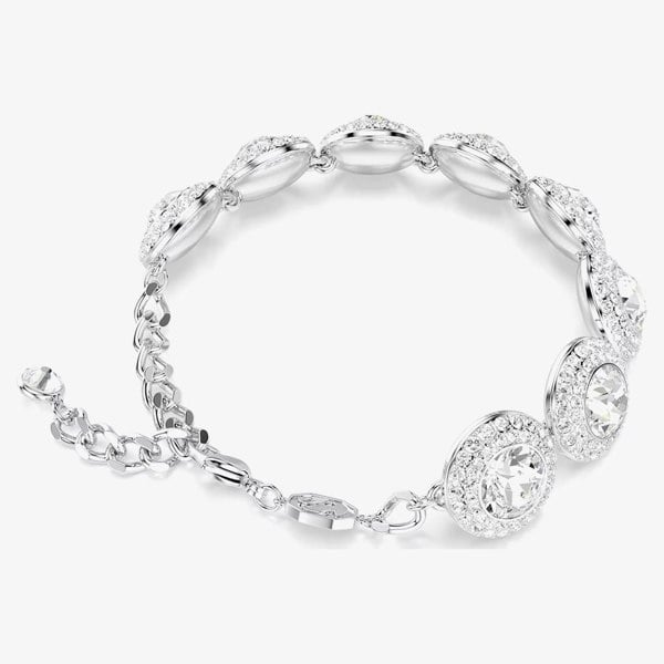 Swarovski Una Rhodium Plated White Crystal Bracelet 5735343