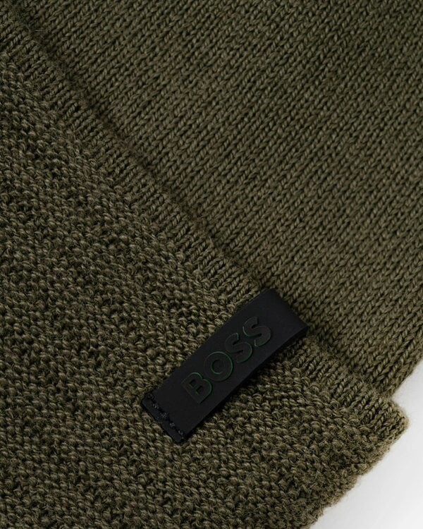 BOSS Green Termix Mens Beanie - Open Green 398