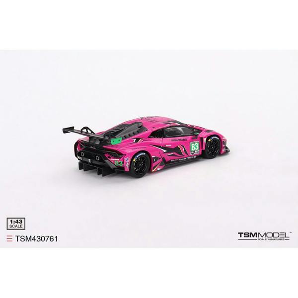 MCSlots Lamborghini Huracan GT3 EVO2 #83 Iron Dames IMSA 2023 Daytona 24Hrs 1:43 Scale TSM430761