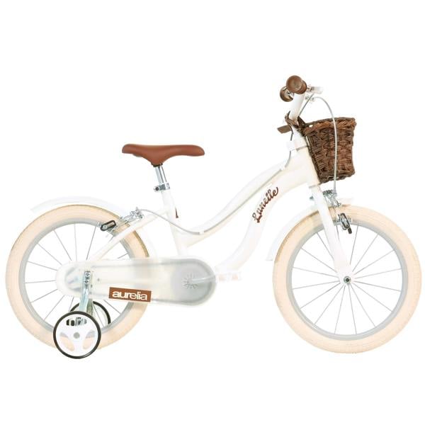 Dino Retro 16" Bicycle - White