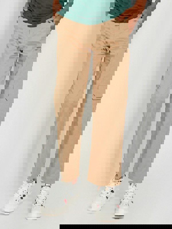 Moncler Enfant Boys Cargo Trousers in Beige