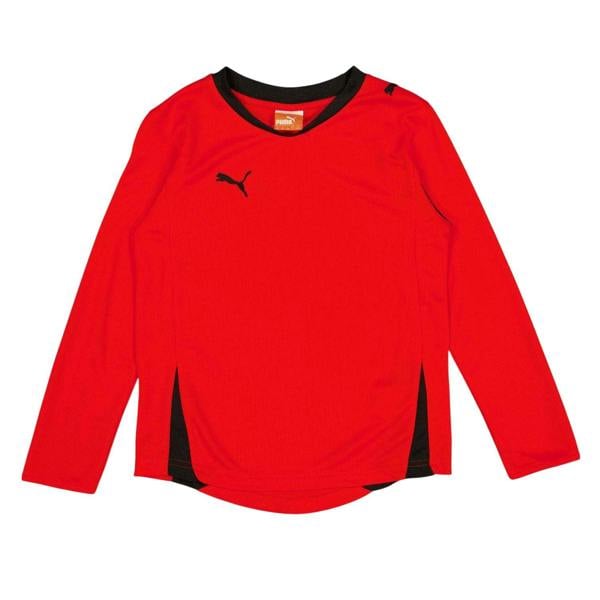 Puma Childrens/Kids Pwr C 5.10 Logo Long-Sleeved T-Shirt - Red - 
