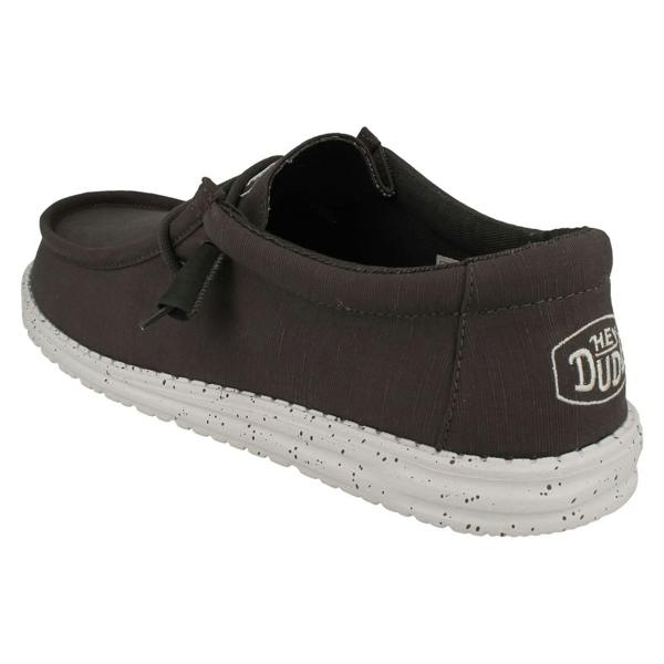 HEYDUDE Mens Hey Dude Casual Shoes Wally Slub