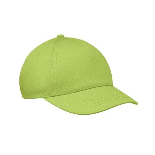 MidOcean Childrens/Kids Buzz Kids Baseball Cap - Lime - 