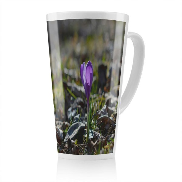 Benjamin Tate Design autumn flower bloom in nature Designer Latte Mug