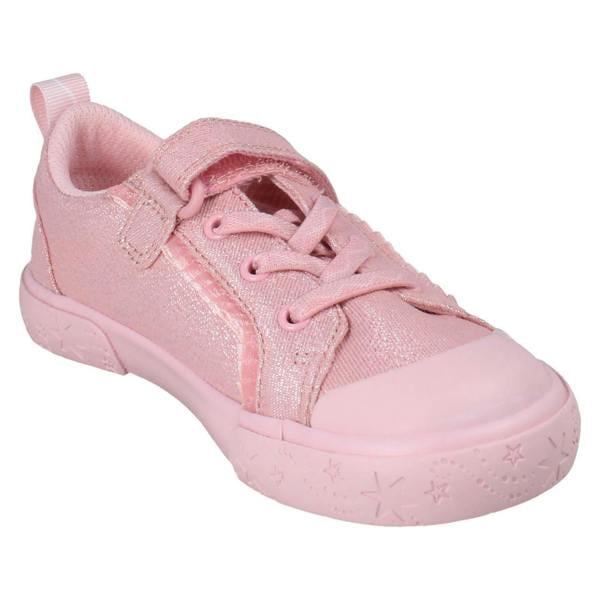 Clarks Girls Clarks Canvas Foxing Gleam