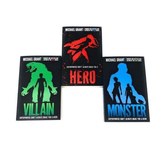 Dean Books The Monster Series 3 Books Collection Set By Michael Grant Hero Villain Monster