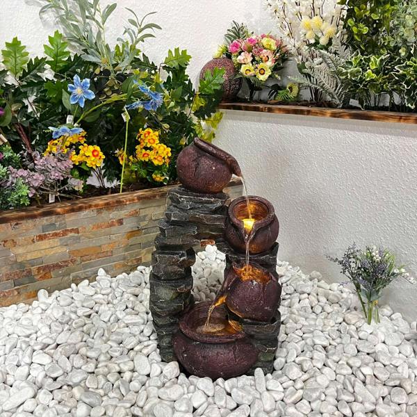 Tranquillity Water Features Copper Dale Falls Traditional Water Feature