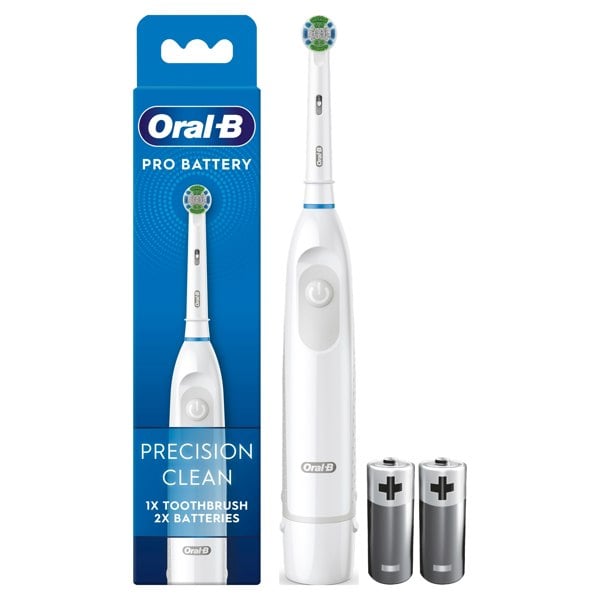 Oral-B Pro Battery Toothbrush - White