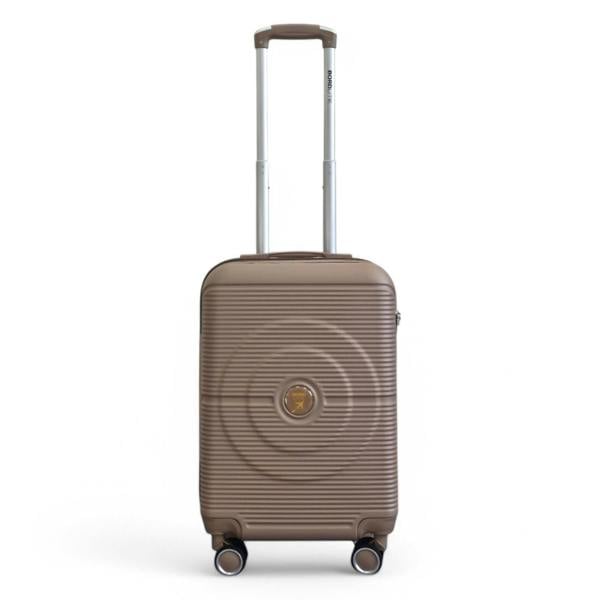 Infinity Luggage Robust ABS Hard Shell 8 Wheels Luggage Travel Holiday Cabin Suitcase Set