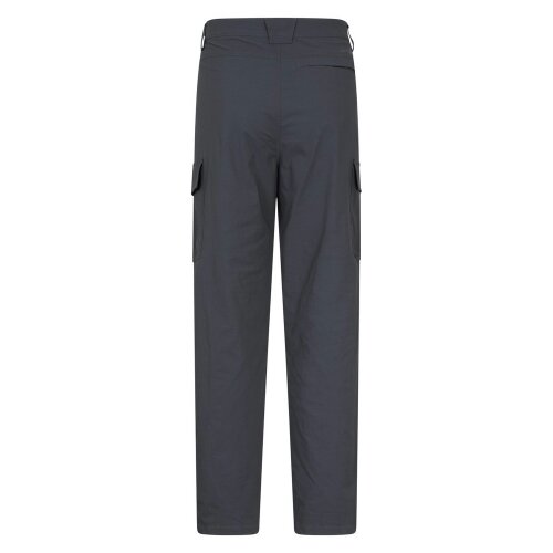 Mountain Warehouse Mens Delta Fleece Lined Regular Winter Trousers - Dark Grey