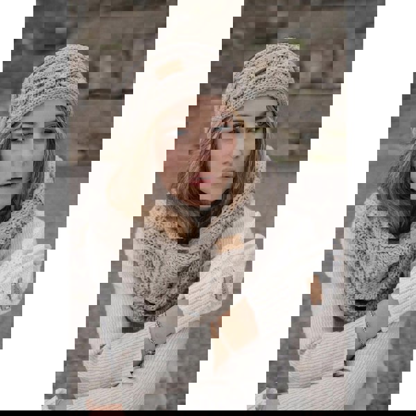 Aran Cable Knit Mittens Stay Cozy & Chic with Aran Cable Knit Mittens | Diamond Cable Design