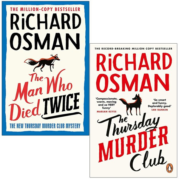 Penguin Thursday Murder Club Series 2 Books Collection Set By Richard Osman