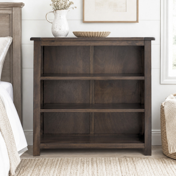 Core Products Boston Low 3 Shelf Bookcase