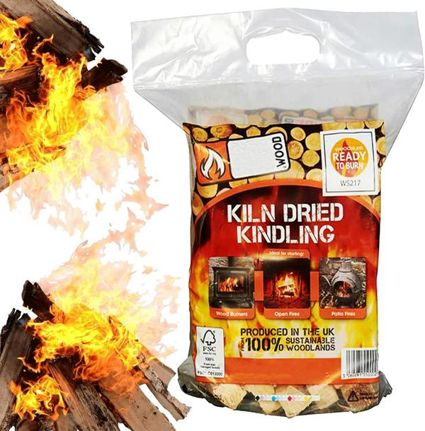 3 Bags Firewood Logs Kiln Dried Ready To Burn Easy To Light Logs
