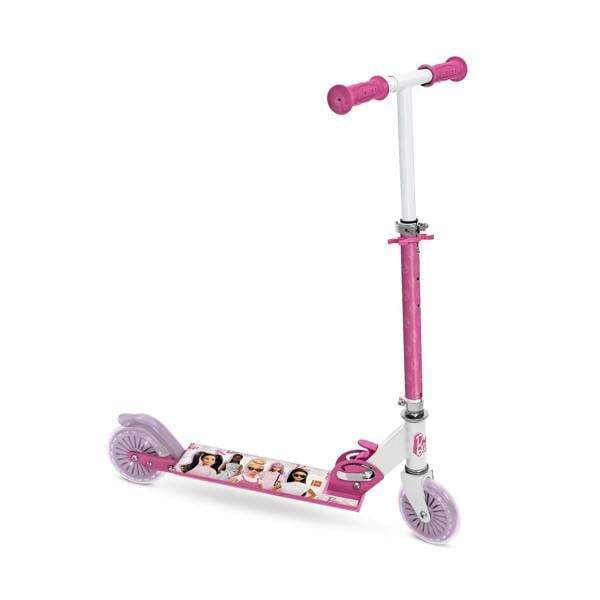 Barbie Foldable 2-Wheel Kids Scooter