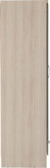 Seconique Nevada 2 Door 1 Drawer Mirrored Wardrobe