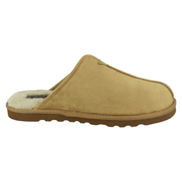 Skechers Mens Skechers Memory Foam Vegan Open Back Slippers Palco 66094