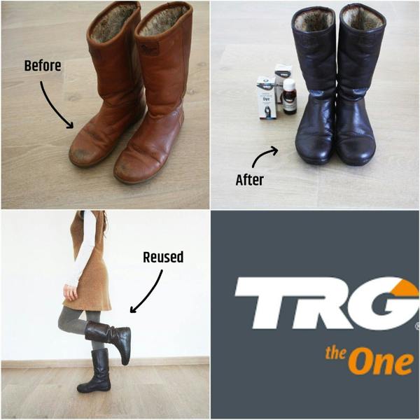 TRG Leather Shoe Dye - Permanent Colour Restoration for Shoes and Boots 50ml