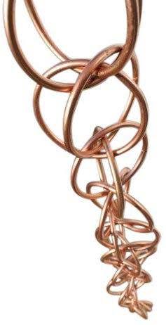 The Garden Marketplace Rain Chains - Double Loop Rain Chain- Available in 2 Sizes
