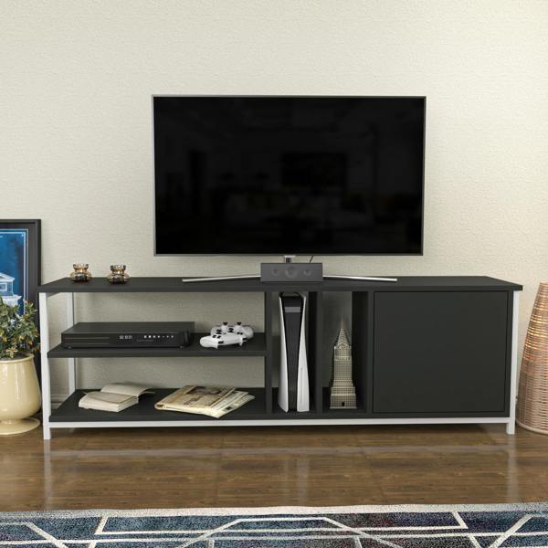Decorotika Oneida Modern Tv Stand TV Cabinet for TV's up to 72"
