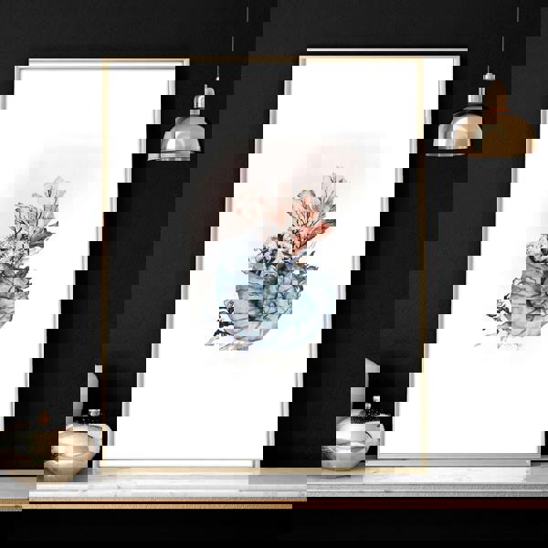 Coastal wall art | Set of 3 framed pictures