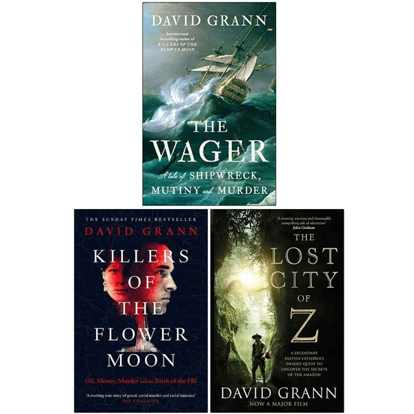 Simon & Schuster David Grann Collection 3 Books Set