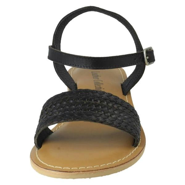 Leather Collection Ladies Leather Collection Summer Weather Sandals F00453