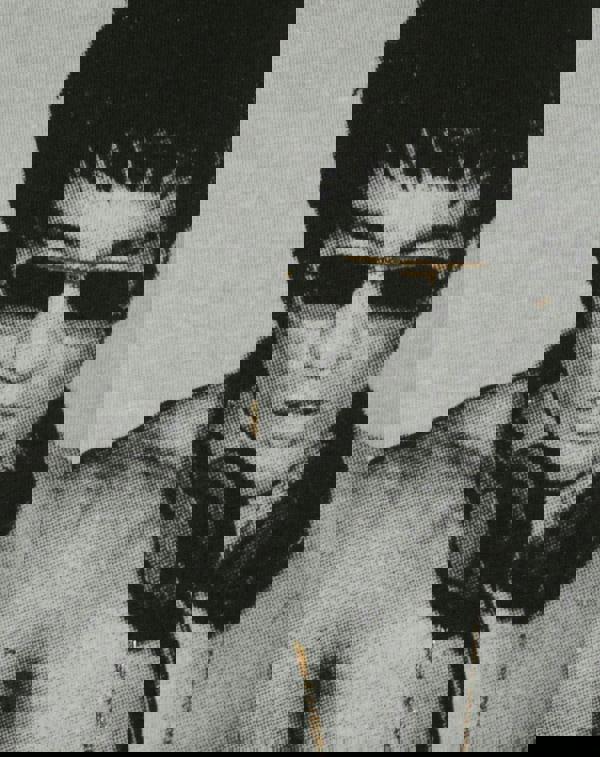 Bruce Lee Womens Grey Character Short Sleeved T-Shirt