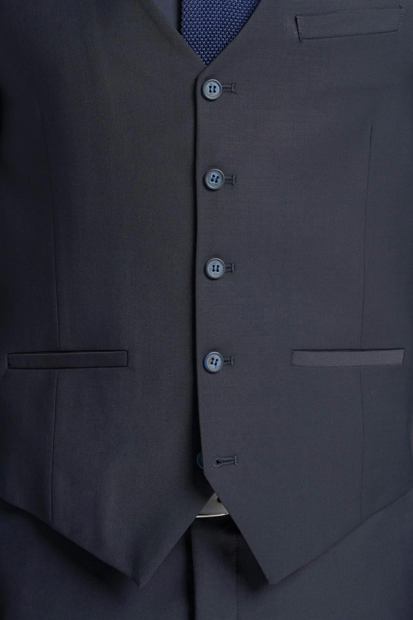 Bond Midnight Waistcoat Chest Detail