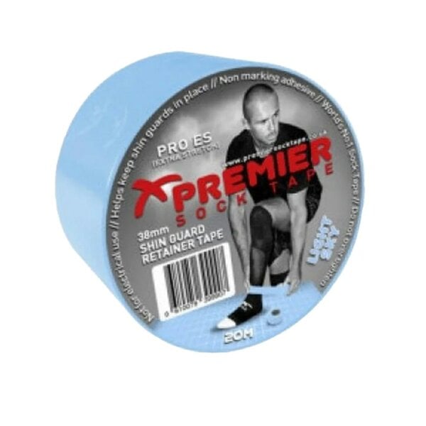 Premier Shin Guard Tape - Light Sky Blue