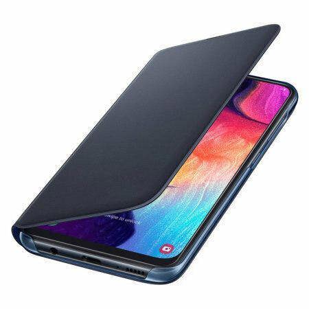 Samsung Galaxy A30 Wallet Cover Black - EF-WA305PBEGWW