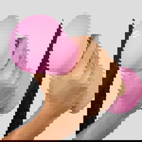 Phoenix Fitness Neoprene Dumbbell Weight 2KG - Pink