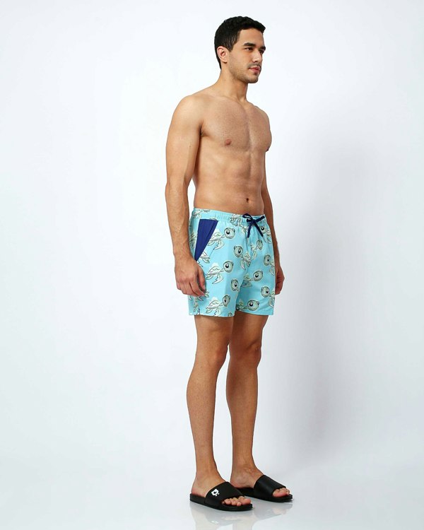 Randy Cow Turtles - Swim Shorts with Waterproof Pocket