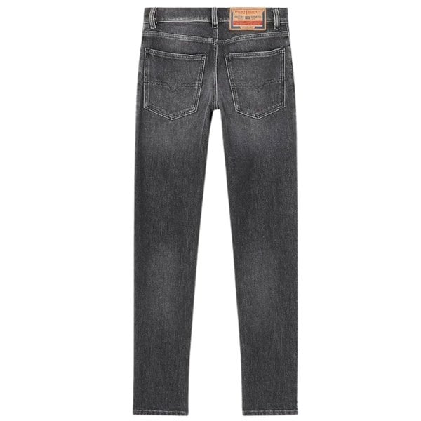 Diesel 2023 D-Finitive Regular Fit Straight Leg Faded Jeans - Grey