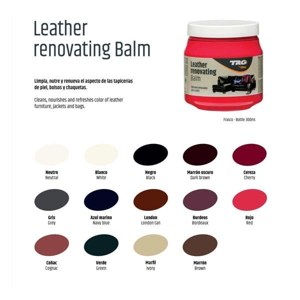 TRG Leather Renovating Balm for Colour Restoration of Smooth Leather 300ml