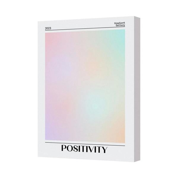 Benjamin Tate Design Positivity Canvas Print By Gradient Gallery 2023 Artwork