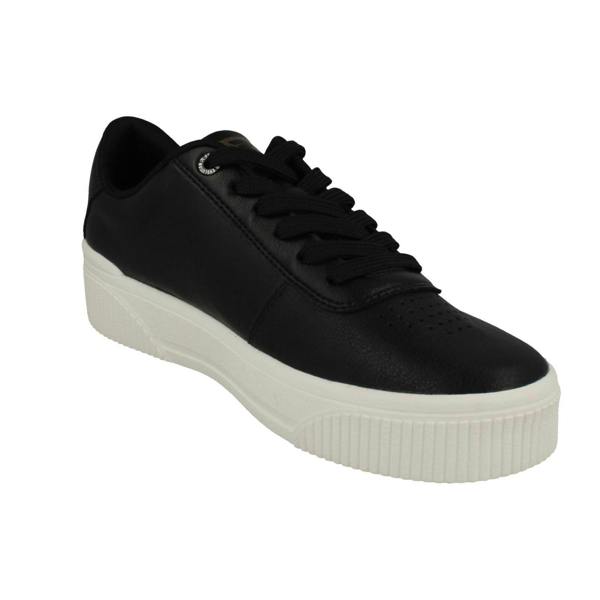Rieker Ladies Revolution By Rieker Lace Up Platform Trainers W0702