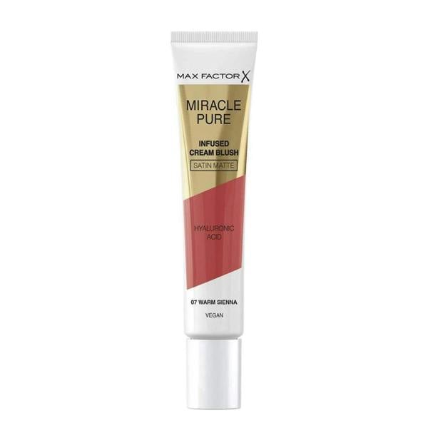 Max Factor 3 x Max Factor Miracle Pure Infused Cream Blush 15ml - 07 Warm Sienna