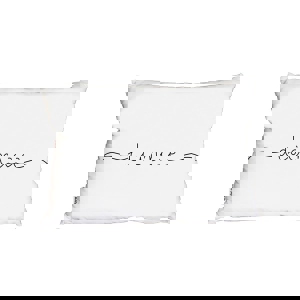 Benjamin Tate Design Text Dance (Outdoor Cushion)