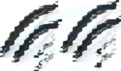 XLC Mudguard Set. Clip On 700C Road Black