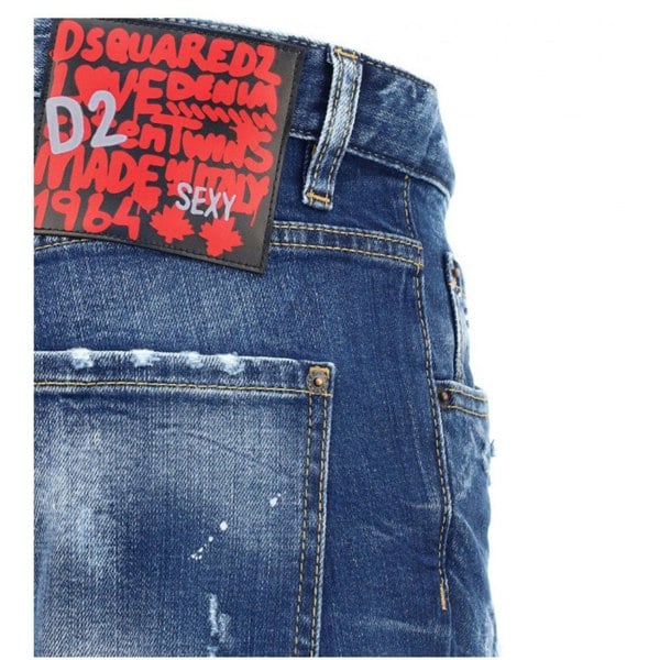 DSQUARED2 SAILOR JEAN S74LB0968 S30663 470 NAVY BLUE JEANS Mens 44