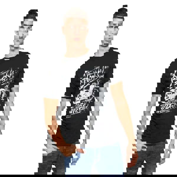 Crosshatch Mens Jerome Assorted Designs T-Shirt (Pack of 5) - Multicoloured - 