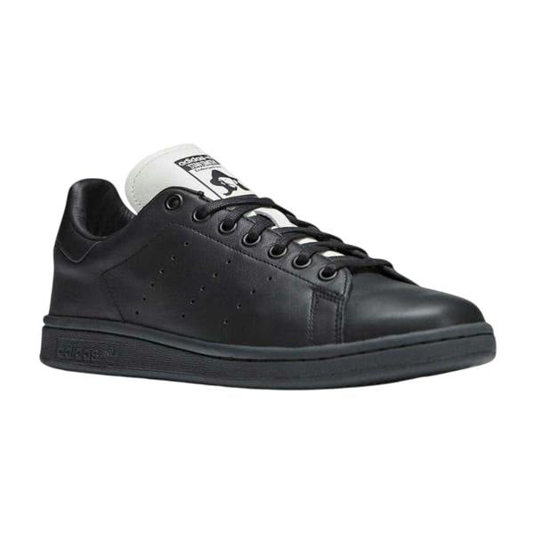 Adidas Mens Originals Yohji Stan Leather Trainers - Black/White - 