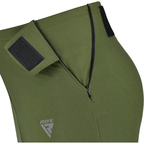 RDX Sports SWEAT WOMEN LEGGING W1 ARMY GREEN